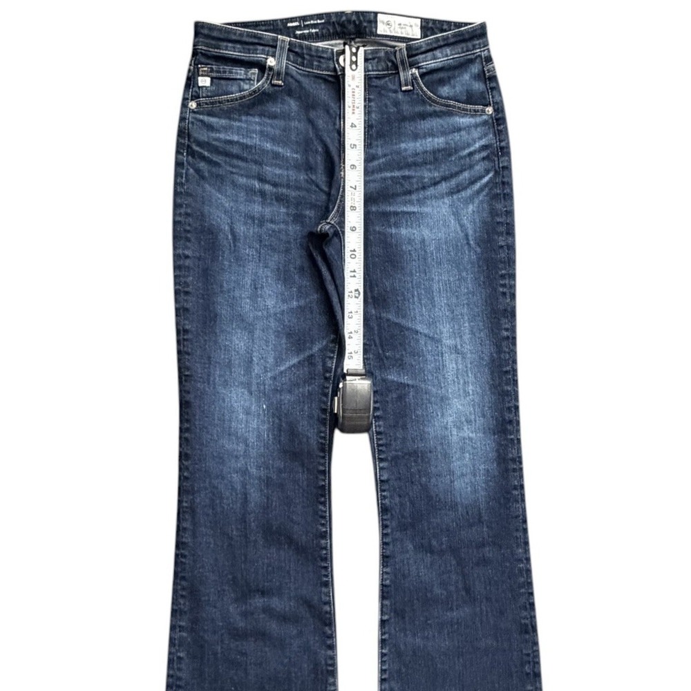 AG Angel Low Rise Boot Jeans Womens 28 Blue Stretch Japanese Fabric - Picture 4 of 14